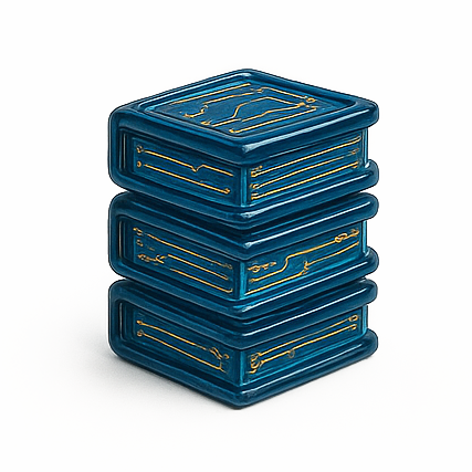Icon Blue Books